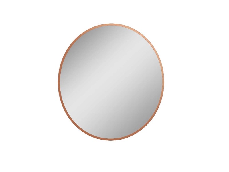 Lustro z oświetleniem LED Sharon rose gold - 60 x 60 x 3 cm