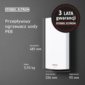 Stiebel Eltron ogrzewacz wody przepływowy PEB 18/21/24