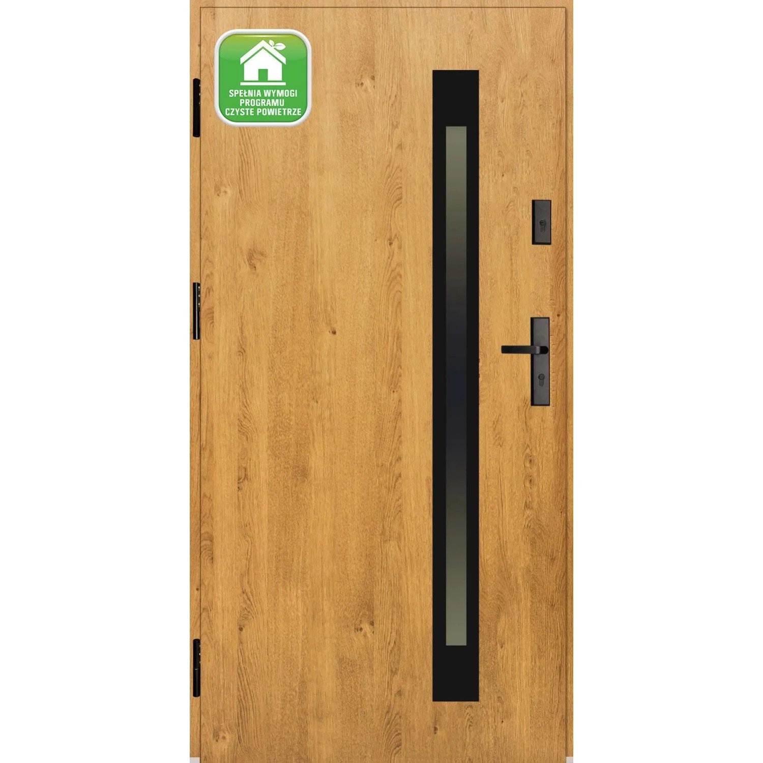 Splendoor Drzwi zewnętrzne Vitra Dąb Winchester 90L otwierane na zewn. 103x208