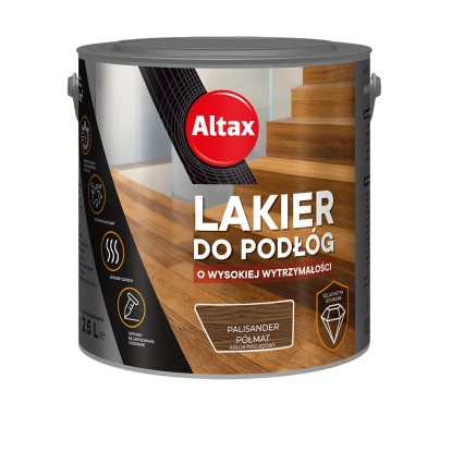 Altax Lakier do podłóg palisander półmat 2,5L