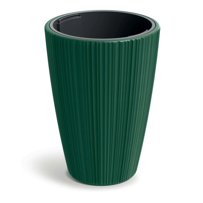 Prosperplast Donica Oro zielona pinia - 39 x 39 x 55 cm