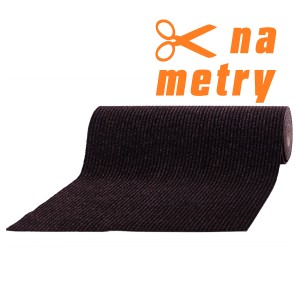 Wycieraczka t.b.t. antracytowa, zwinięta, sprzedawana na metry.