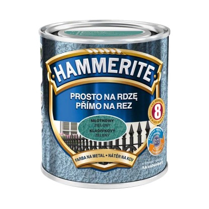 Hammerite Emalia antykorozyjna zielona młotkowa 700 ml