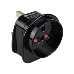 DPM Adapter podróżny UK czarny