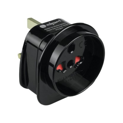 DPM Adapter podróżny UK czarny