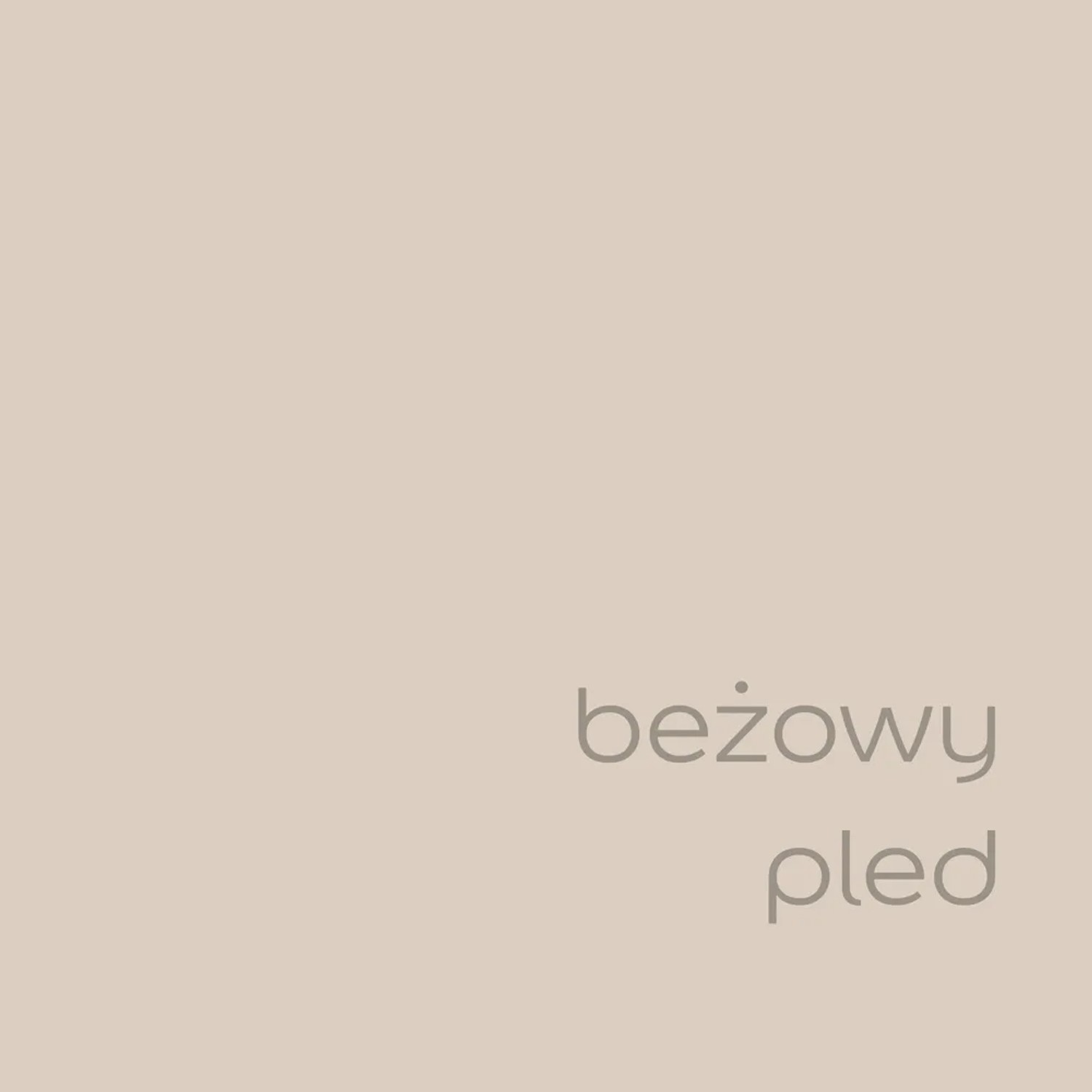 Próbka koloru farby do łazienek t.b.t. w kolorze beżowym.
