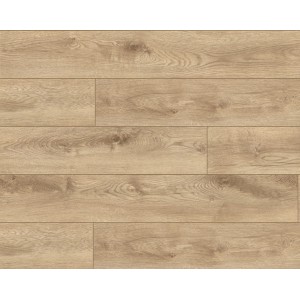 Panele winylowe t.b.t. o wyglądzie drewna, jasny kolor.