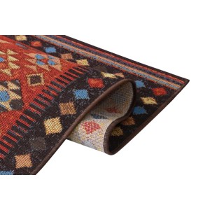 Indavo Dywan BORNEO kilim 80 x 140 cm czerwony