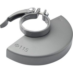 Zamienna osłona szlifierska do akumulatorowej szlifierki kątowej LUX A-WS-20/115, metalowa osłona, średnica 115 mm.