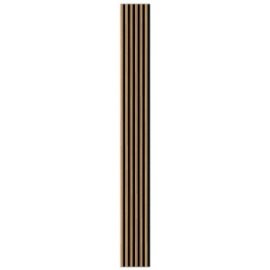 Lamele ścienne filc Dąb jasny 2700x300