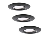 Polux Zestaw oczek ruchomych okrągłych Olin LED 3x3,5 W GU10