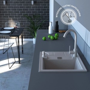 Miló Dozownik na płyn do naczyń YORK piaskowy