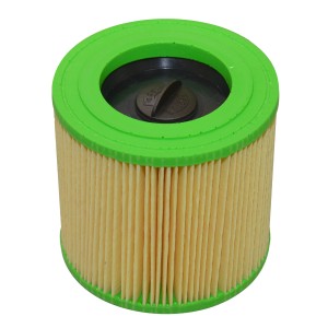 Wkład filtra t.b.t. z zieloną krawędzią do filtrów stawowych.