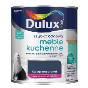Dulux farba do kuchni, klasyczny granat, do mebli i renowacji kuchni. Szybkoschnąca, odporna na plamy.