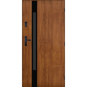 Pantor Drzwi zewnętrzne  stalowe MONACHIUM złoty dąb 100P