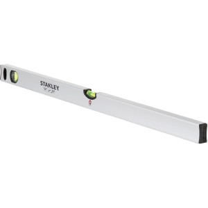 Poziomica Stanley Classic, 80 cm, z magnesami. Srebrny korpus, trzy libelle.