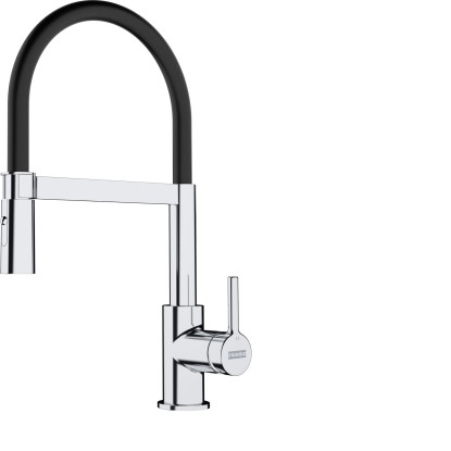 Franke Bateria kuchenna Lina semi -pro Chrom, czarny