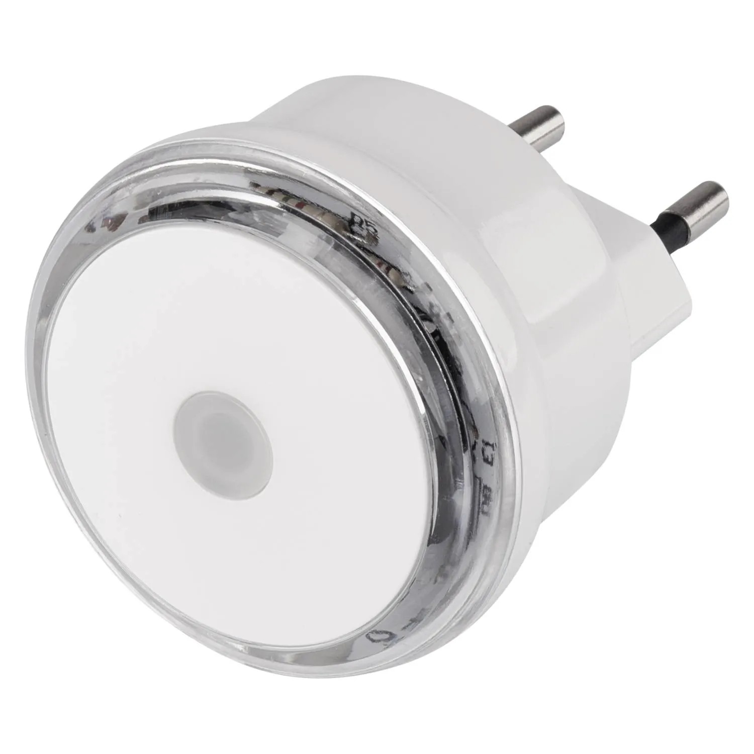 Emos Lampka LED do gniazda z czujnikiem zmierzchu 0,5W 2lm biała