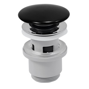 t.b.t. Syfon umywalkowy z czarnym korkiem do umywalek.