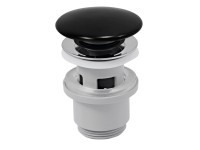 Ferro Spust clik-clak z przelewem czarny korek