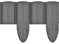 Palisada ECO grafit - 9,5 cm, dł. 2,4 m