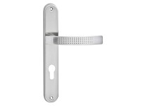 Metal-Bud Klamka z szyldem Astra nikiel szczotkowany