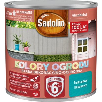 Sadolin Kolory ogrodu Turkusowy basen 250 ml