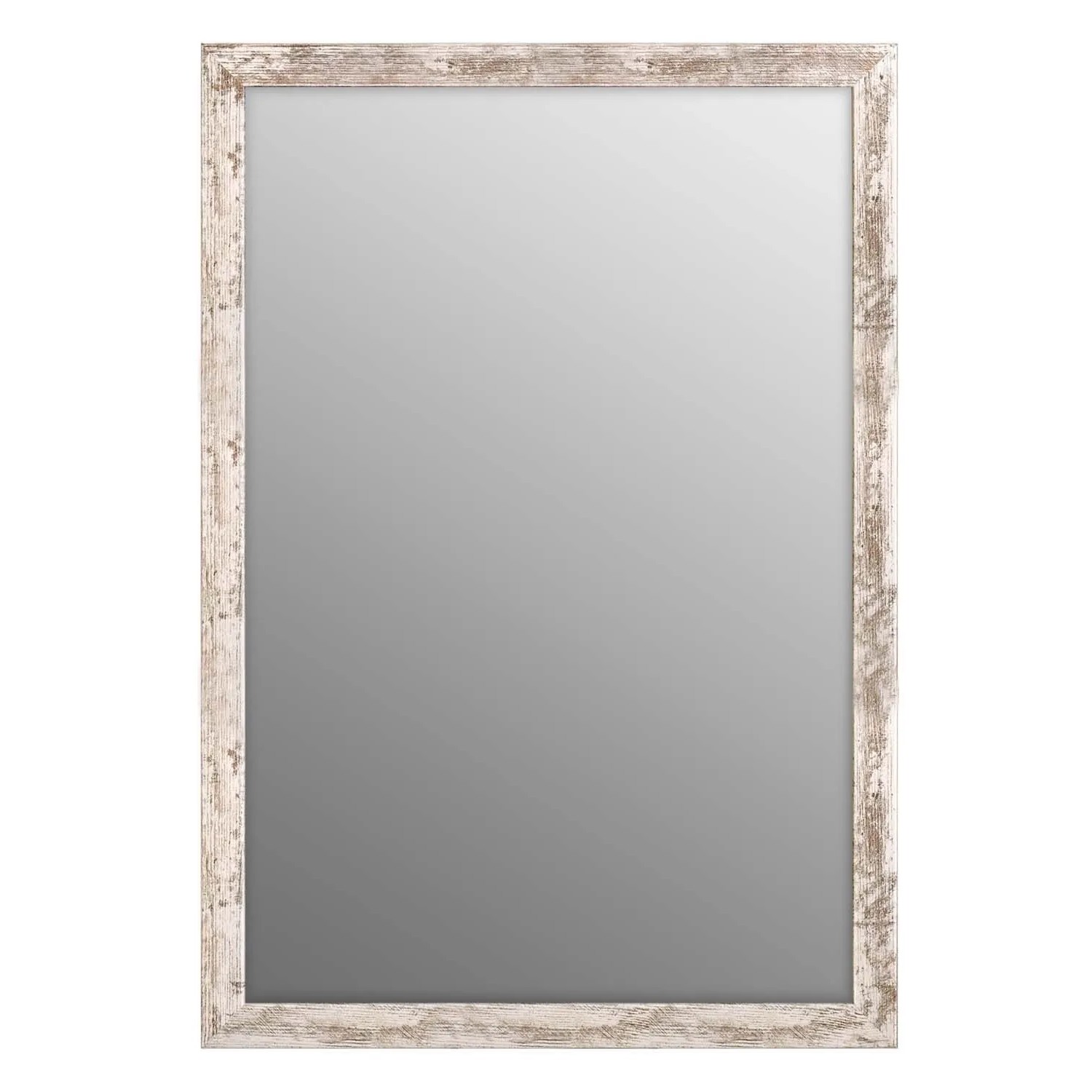 Frames Factory Lustro HIT 45 x 65 cm biało-brązowe