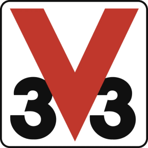 V33 logo link